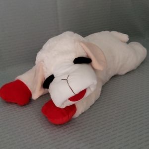 Lamb Chop Squeaky Plush Dog Toy
